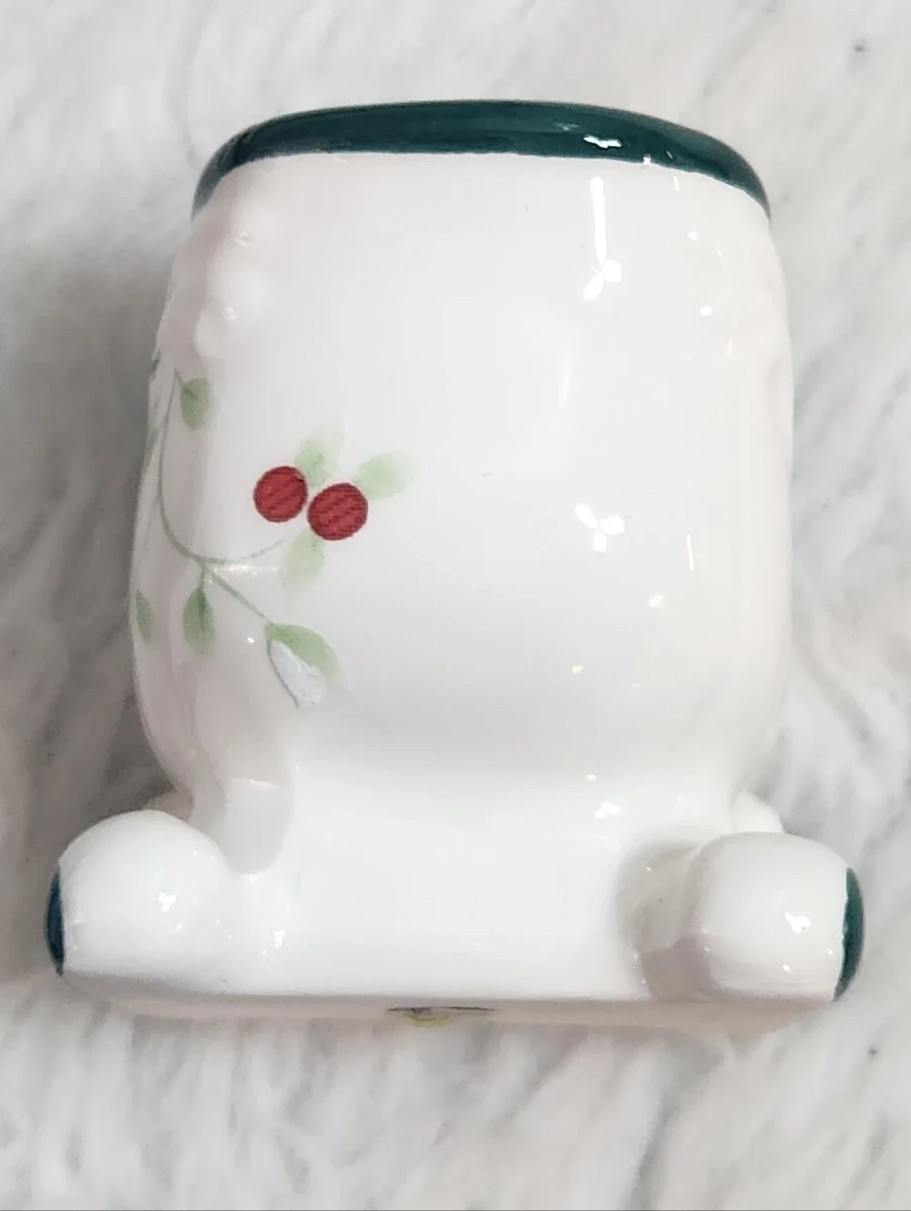 Pfaltzgraff Winterberry Appetizer Tray wih Toothpick Holder